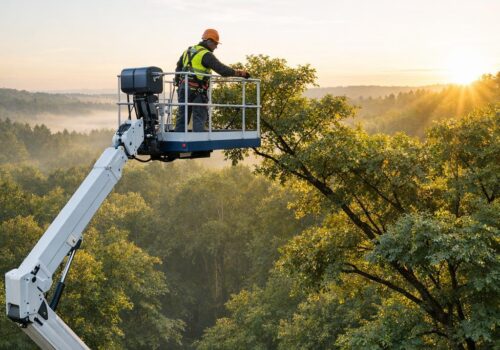 Höhenarbeiten im Einklang mit Umwelt und Ressourcen